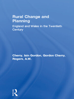 cover image of Rural Change and Planning